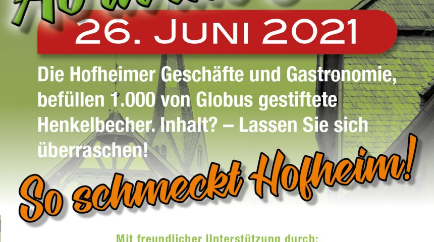 2. Aktion: „AB IN DIE STADT!“ IN HOFHEIM