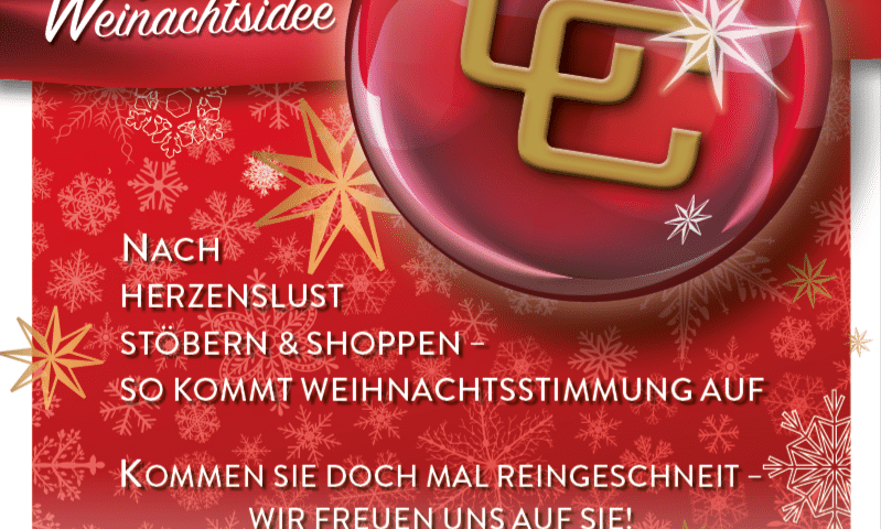 CHINON CENTER HOFHEIM –DIE WEIHNACHTSIDEE CHINON CENTER HOFHEIM –DIE WEIHNACHTSIDEE