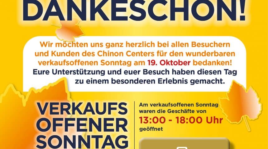 Ein großes Dankeschön