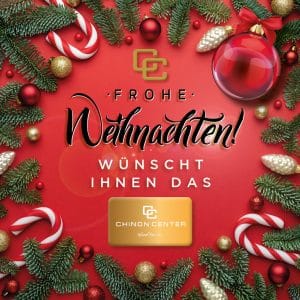 Das Chinon Center wünscht Ihnen ein frohes und besinnliches Weihnachtsfest. Das Chinon Center wünscht Ihnen ein frohes und besinnliches Weihnachtsfest.