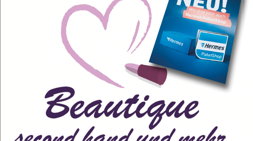 Das Modegeschäft Beautique ist ab sofort Annahme- und Abholstelle für Hermes-Päckchen und -Pakete